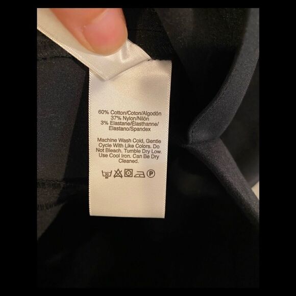 DKNY STRETCHY FITTED V NECK SHORT SLEEVE DRESS 6 - Picture 4 of 6